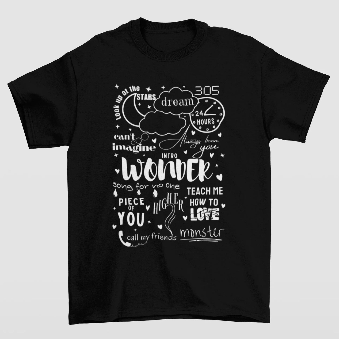 Camiseta Básica Shawn Mendes Wonder