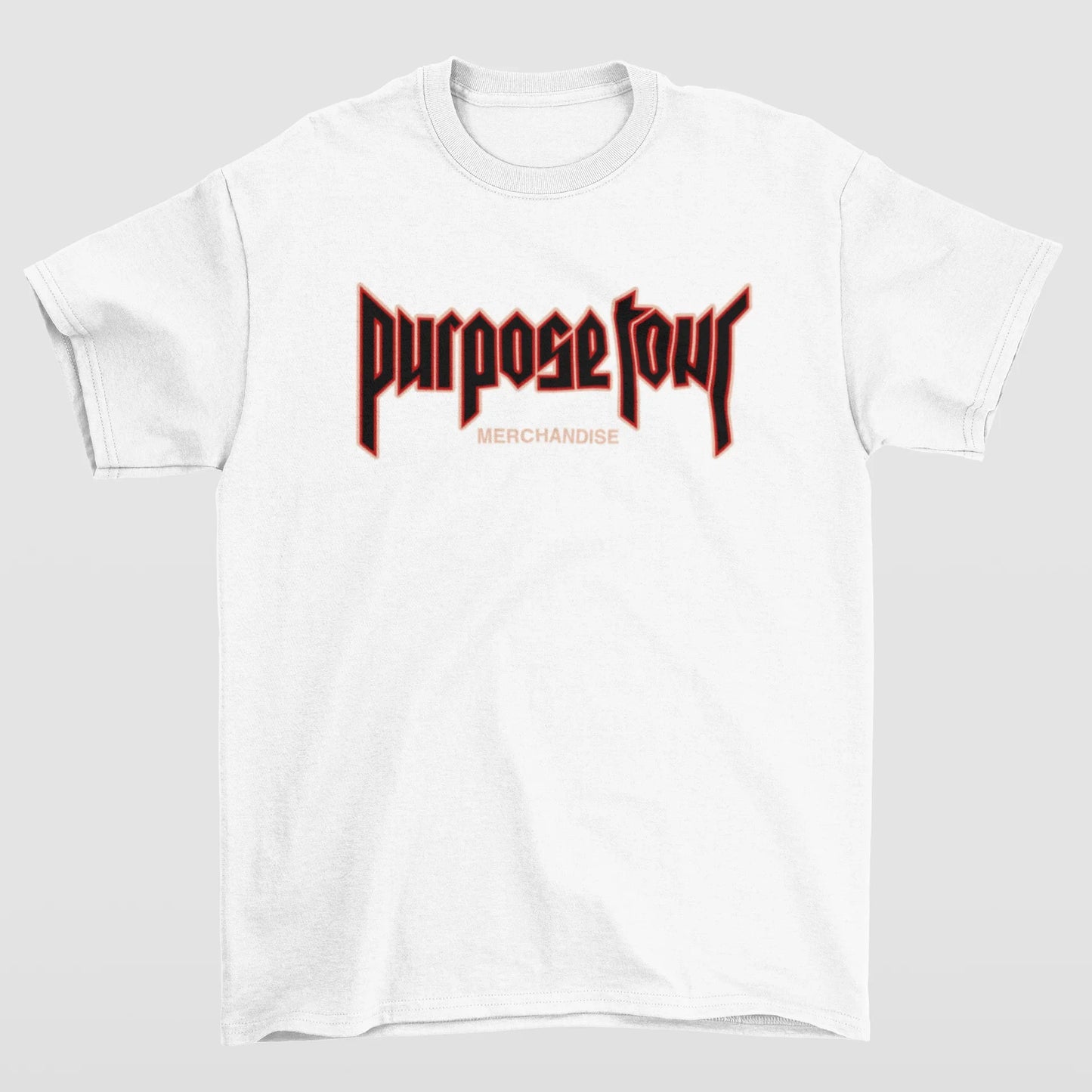 Camiseta Básica Justin Bieber Purpose Tour