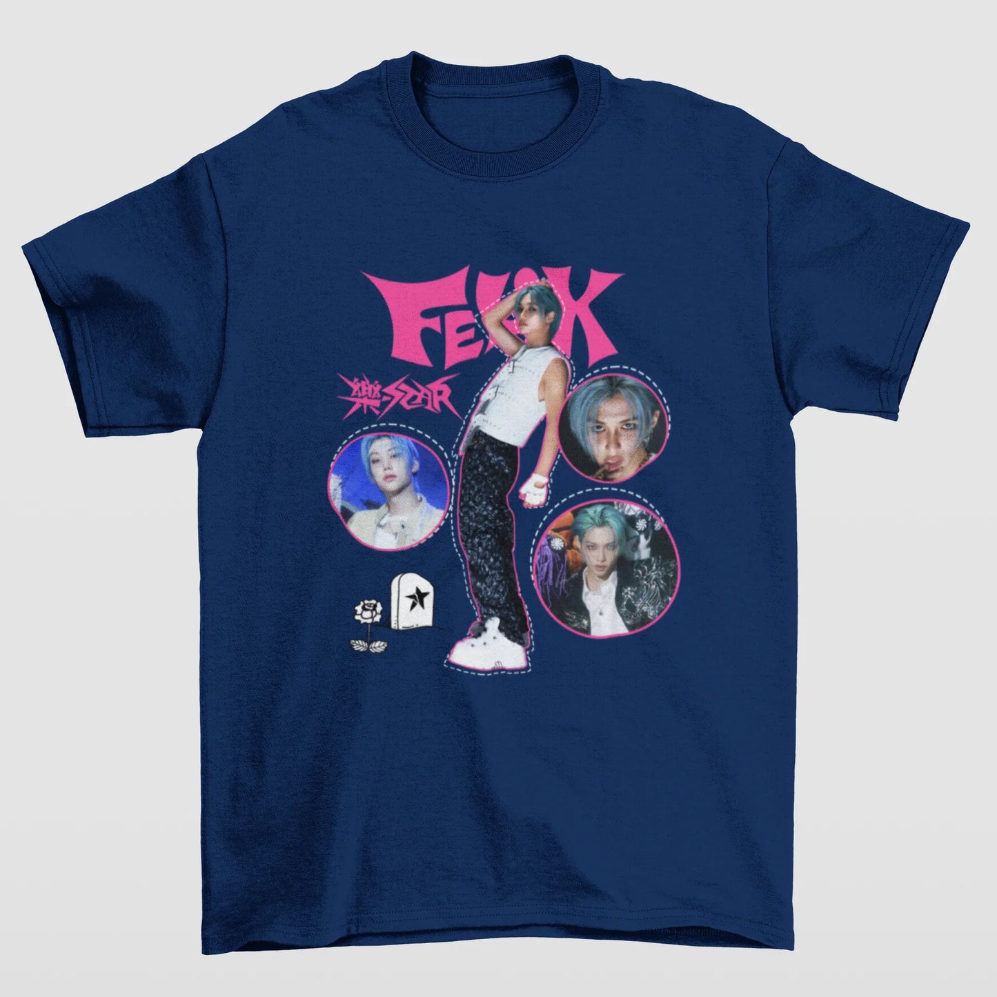 Camiseta Básica Stray Kids Felix