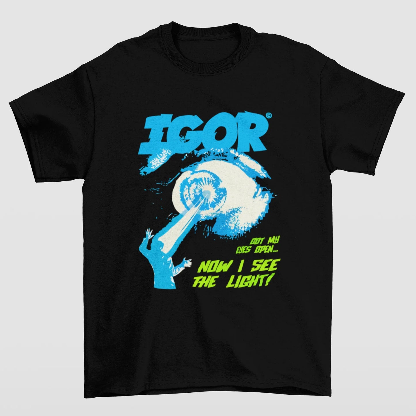 Camiseta Básica Tyler The Creator Igor Rapper- preto