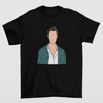 Camiseta Básica Shawn Mendes Illustration