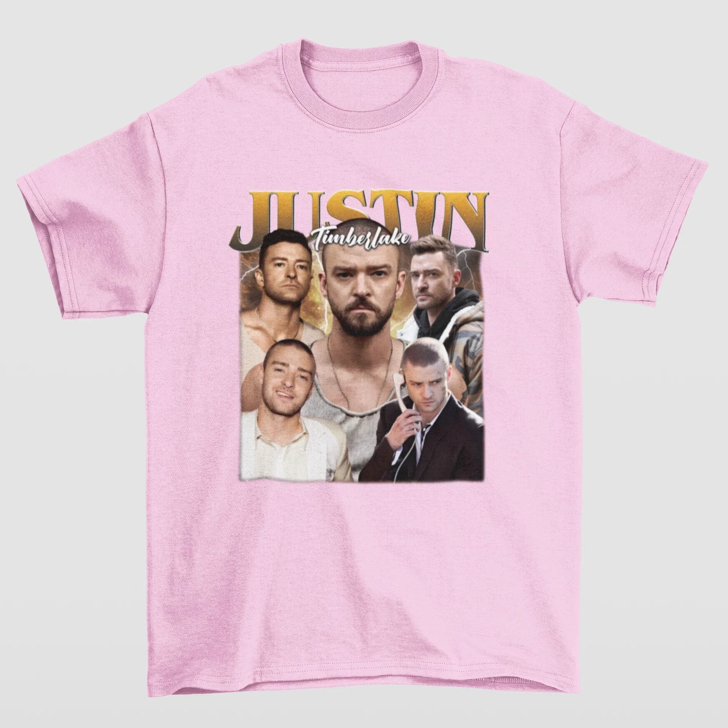 Camiseta Básica Justin Timberlake Graphic