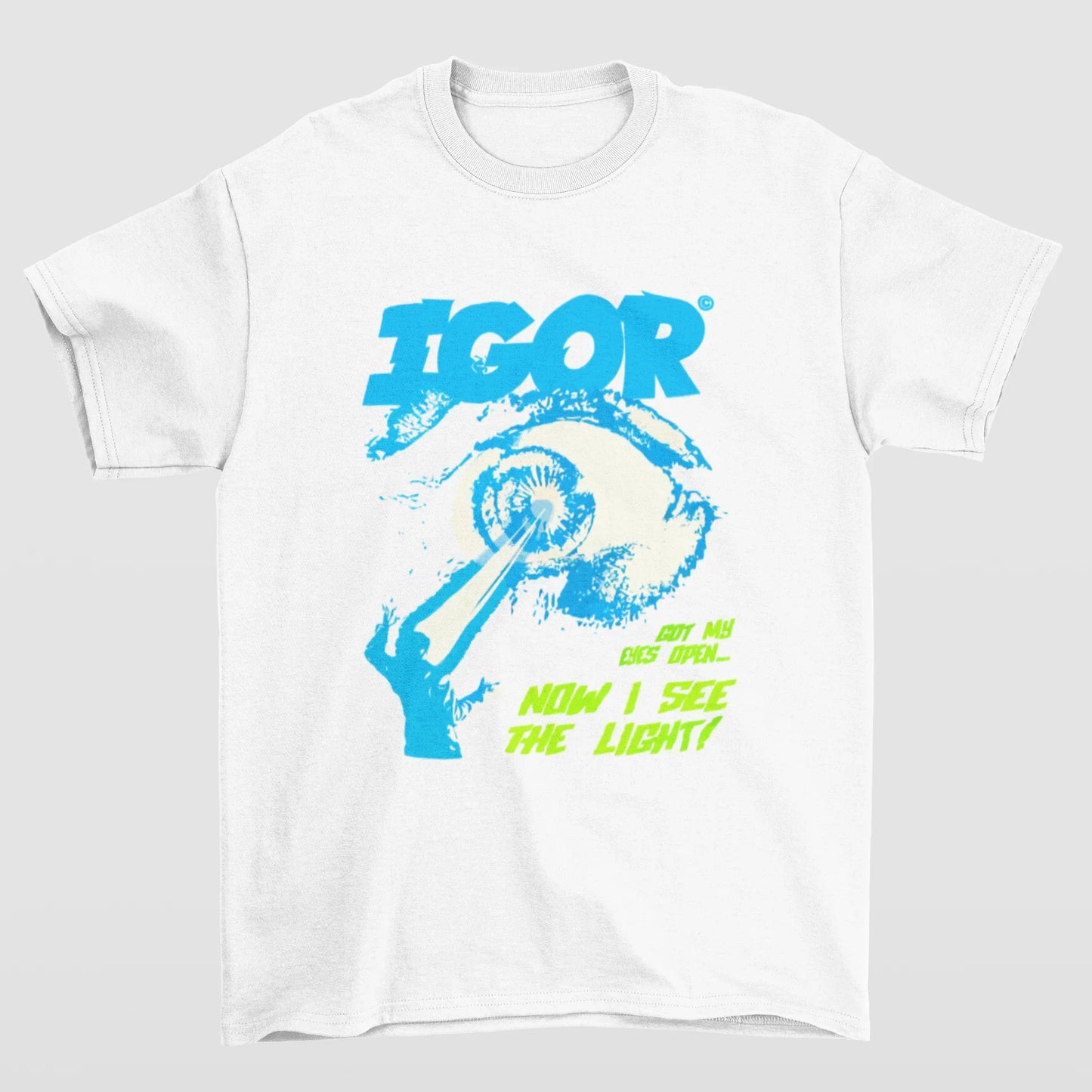 Camiseta Básica Tyler The Creator Igor Rapper- branco