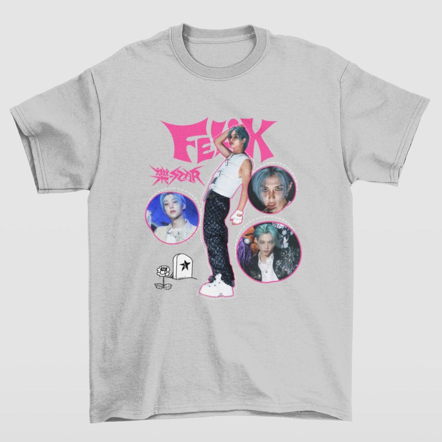 Camiseta Básica Stray Kids Felix