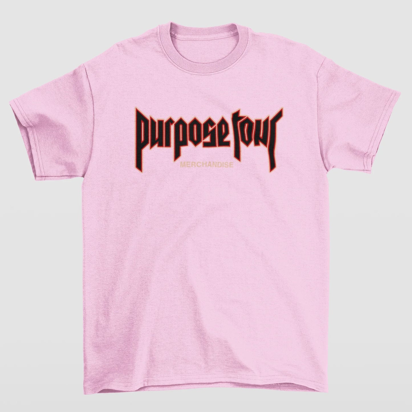 Camiseta Básica Justin Bieber Purpose Tour