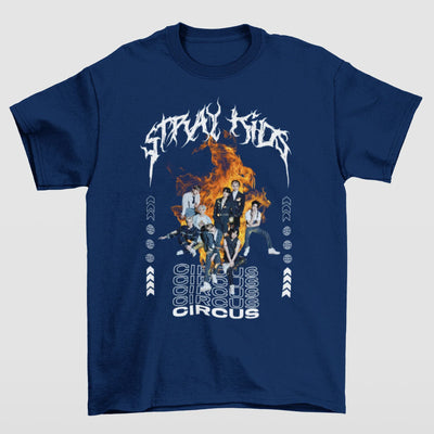 Camiseta Básica Stray Kids Circus