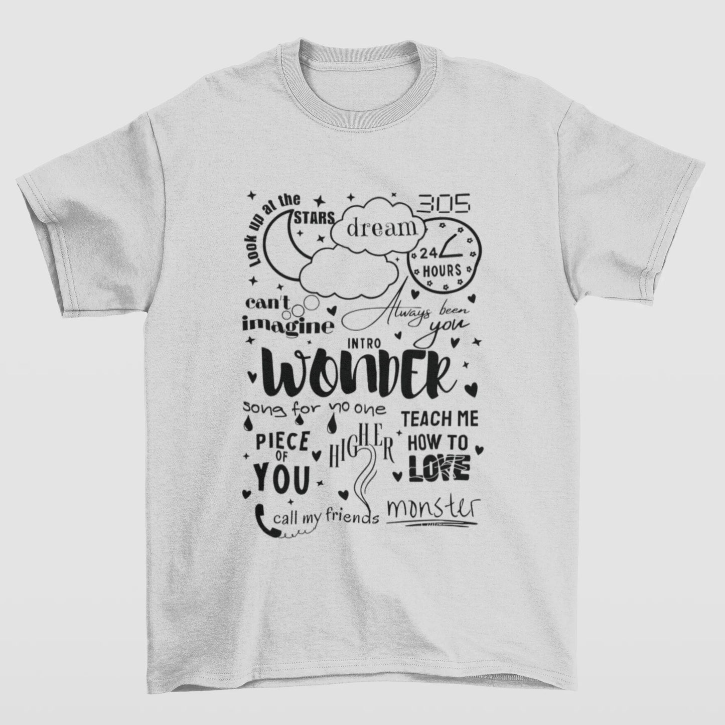 Camiseta Básica Shawn Mendes Wonder