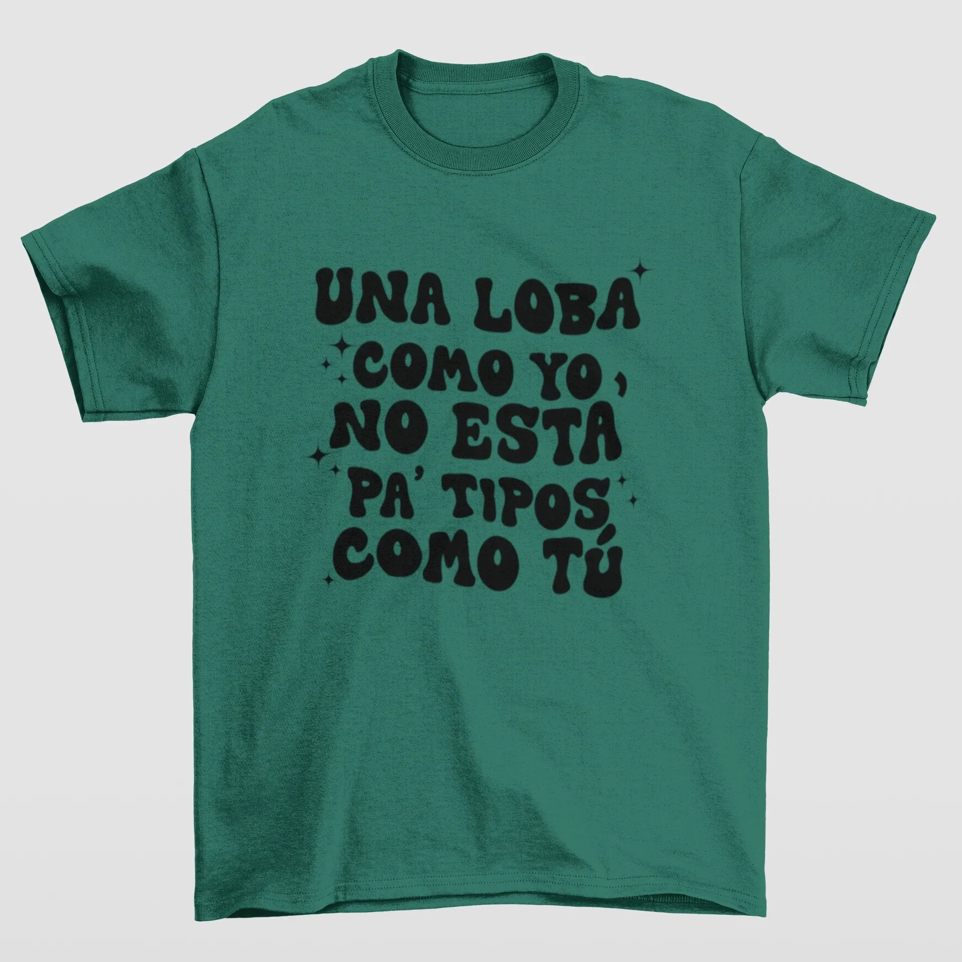 Camiseta Básica Shakira Loba- verde