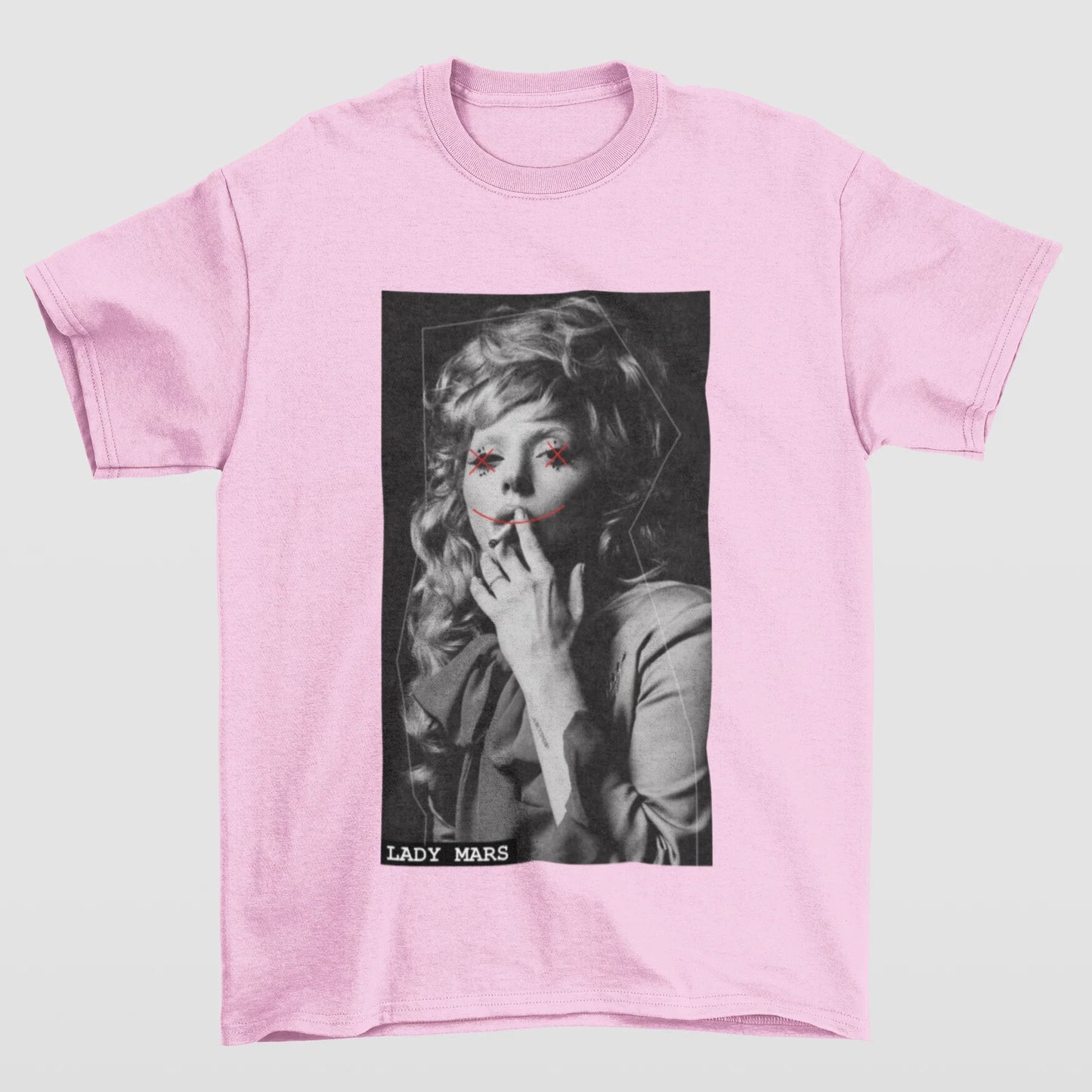 Camiseta Básica Lady Gaga Lady Mars Die With A Smile PB
