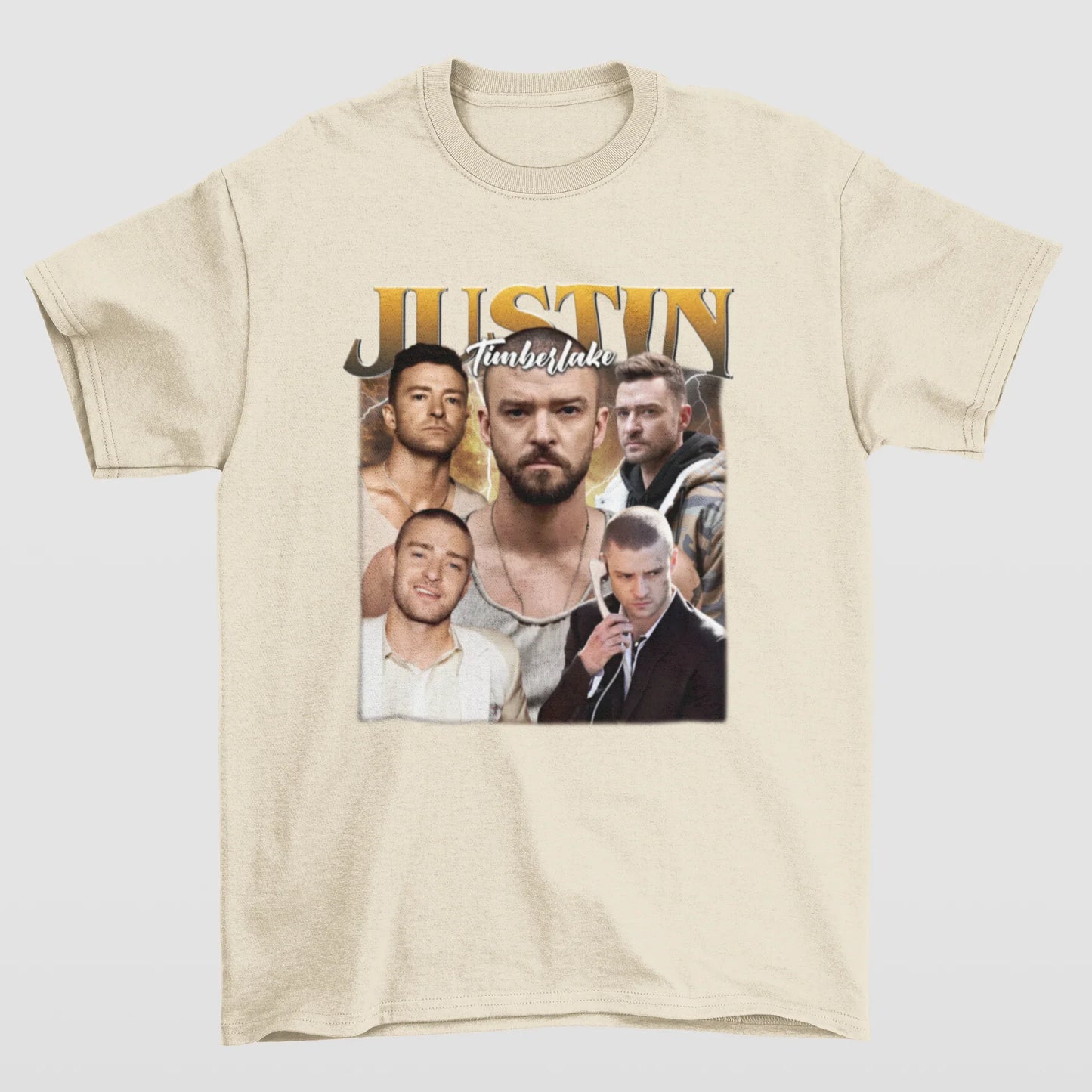 Camiseta Básica Justin Timberlake Graphic