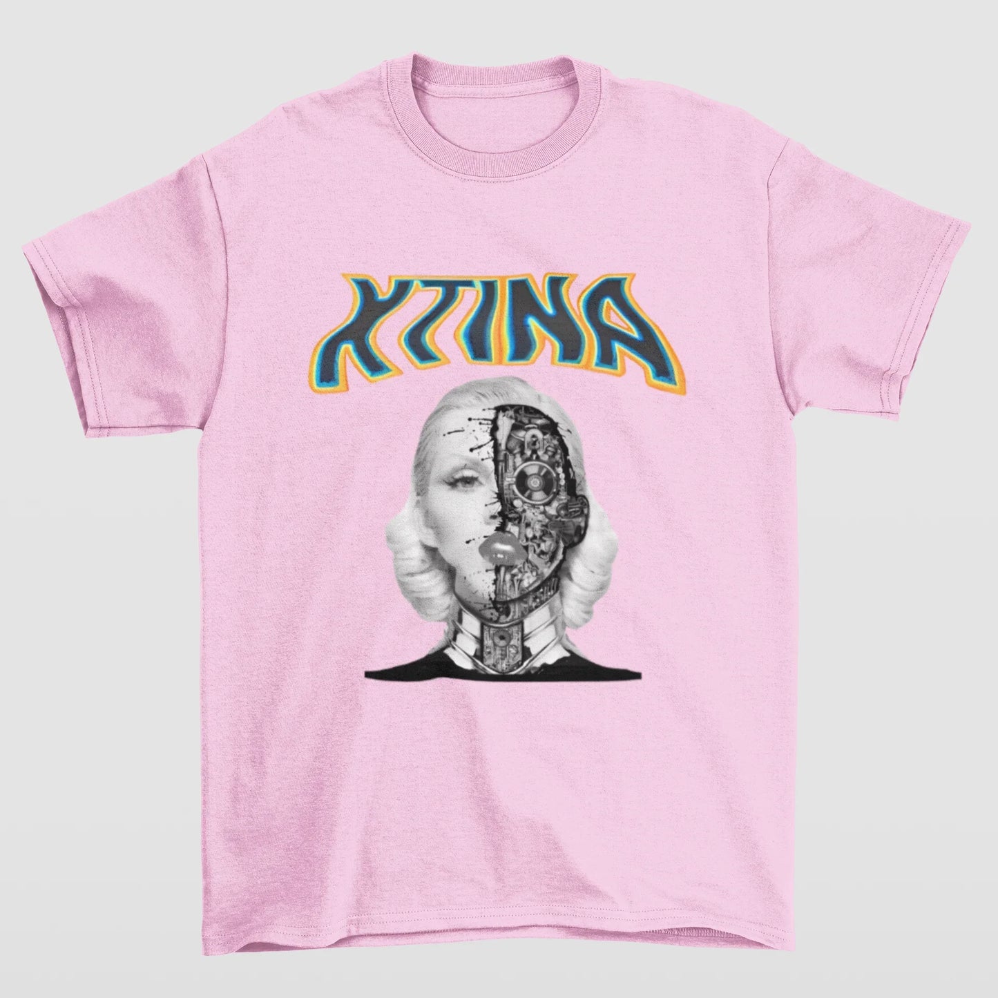 Camiseta Básica Christina Aguilera Bionic- ROSA BEBE