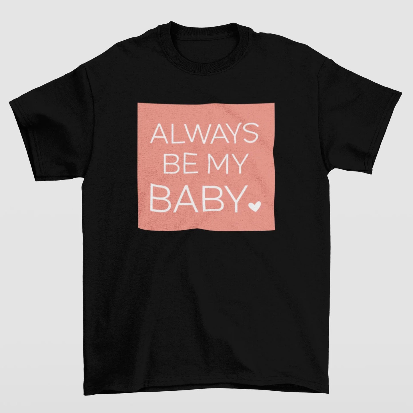 Camiseta Básica Mariah Carey Always Be My Baby- preto