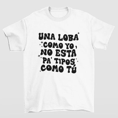 Camiseta Básica Shakira Loba- branco