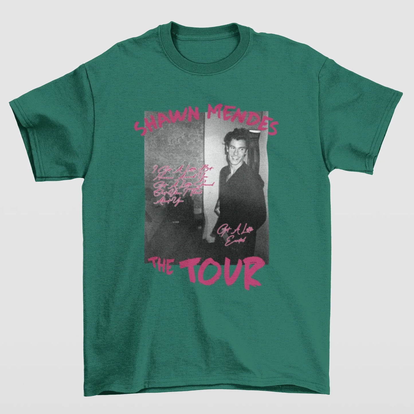 Camiseta Básica Shawn Mendes Nervous