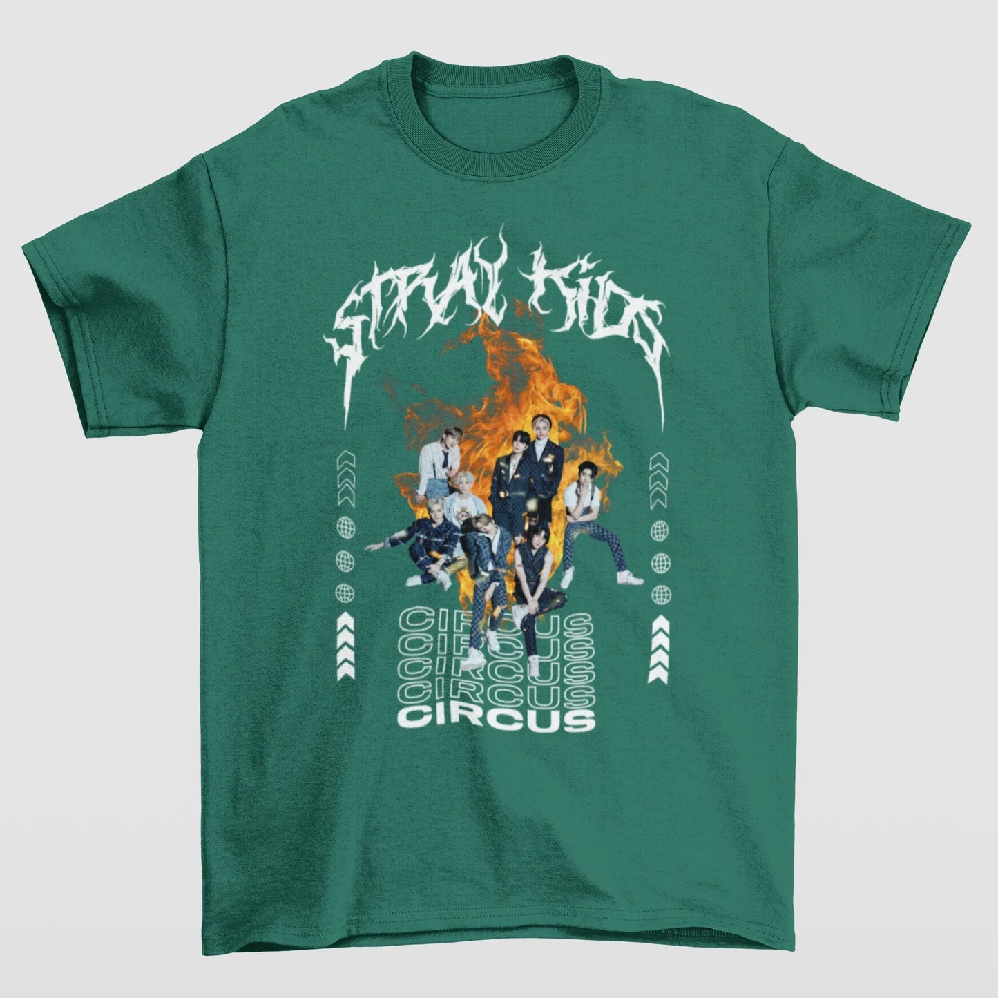 Camiseta Básica Stray Kids Circus