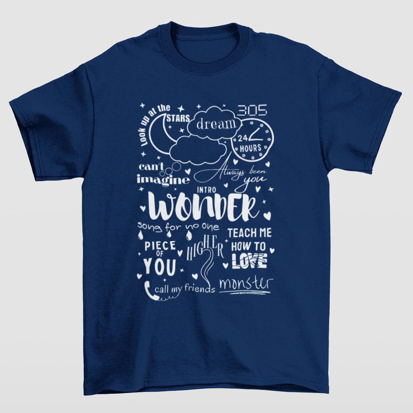 Camiseta Básica Shawn Mendes Wonder