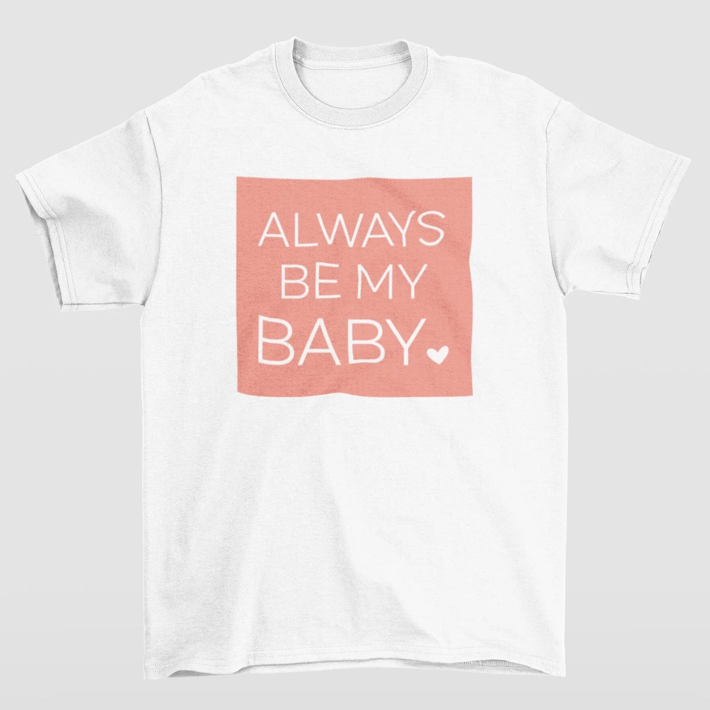 Camiseta Básica Mariah Carey Always Be My Baby- branco