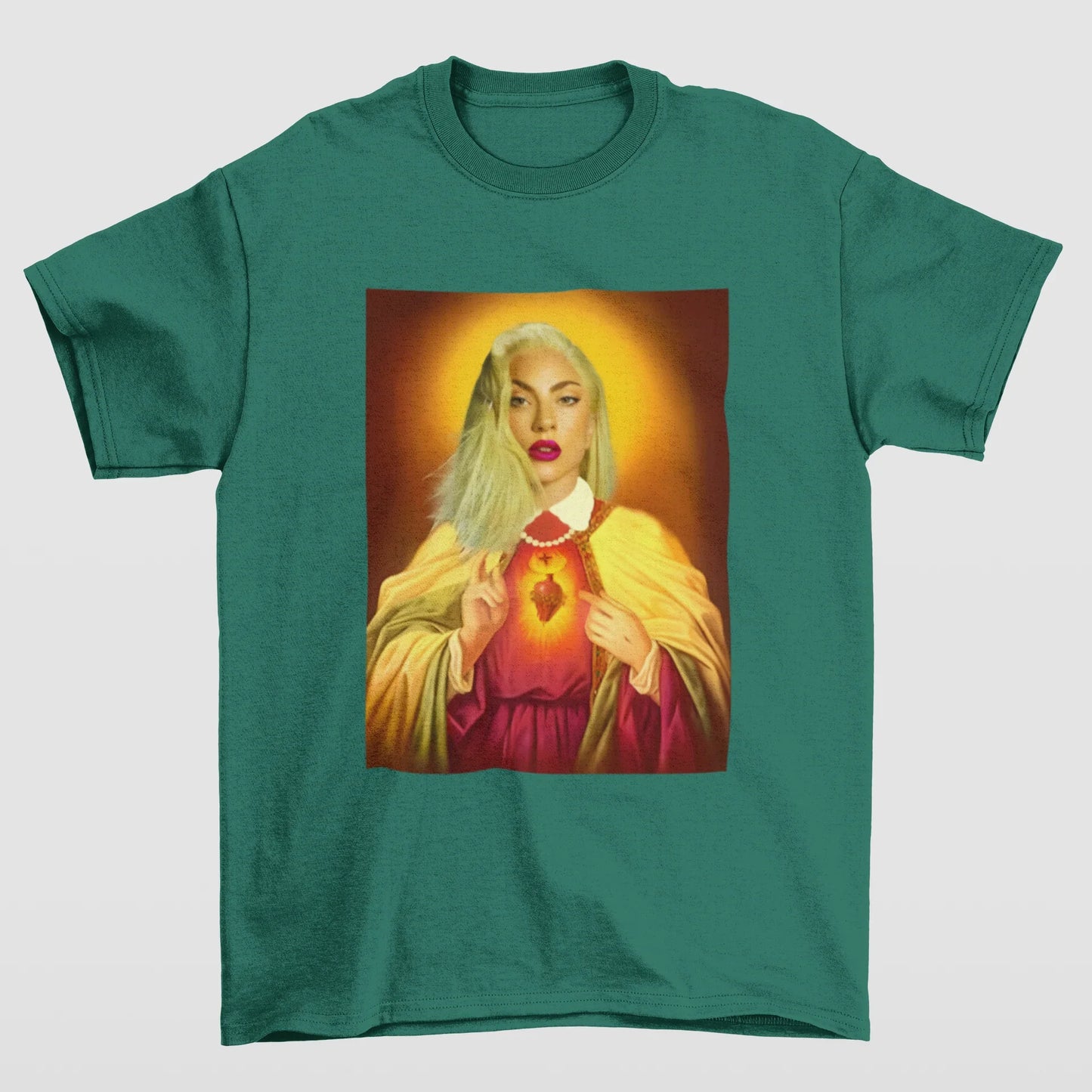 Camiseta Básica Lady Gaga Funny Meme
