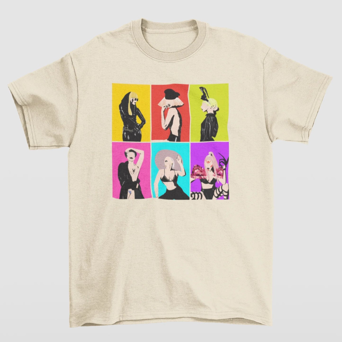 Camiseta Básica Lady Gaga Album Inspired