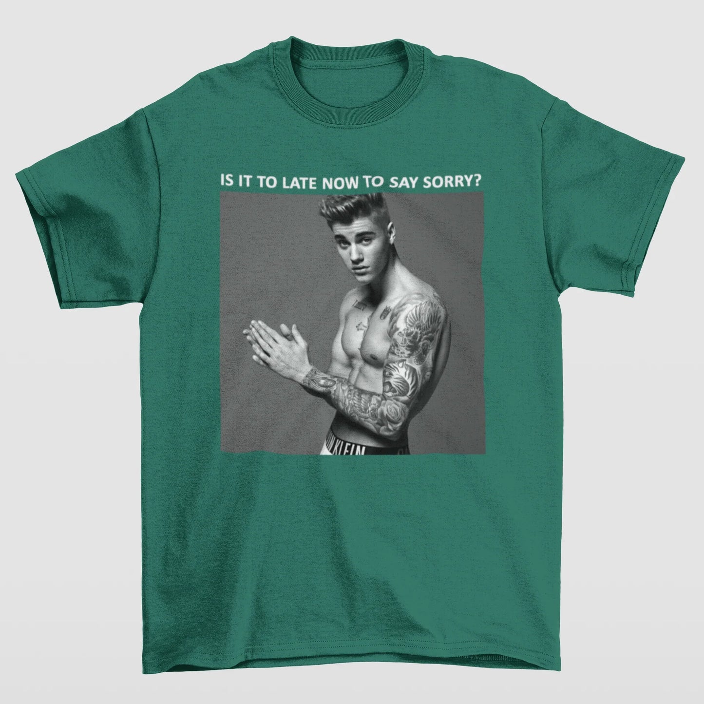 Camiseta Básica Justin Bieber IITLNTSS