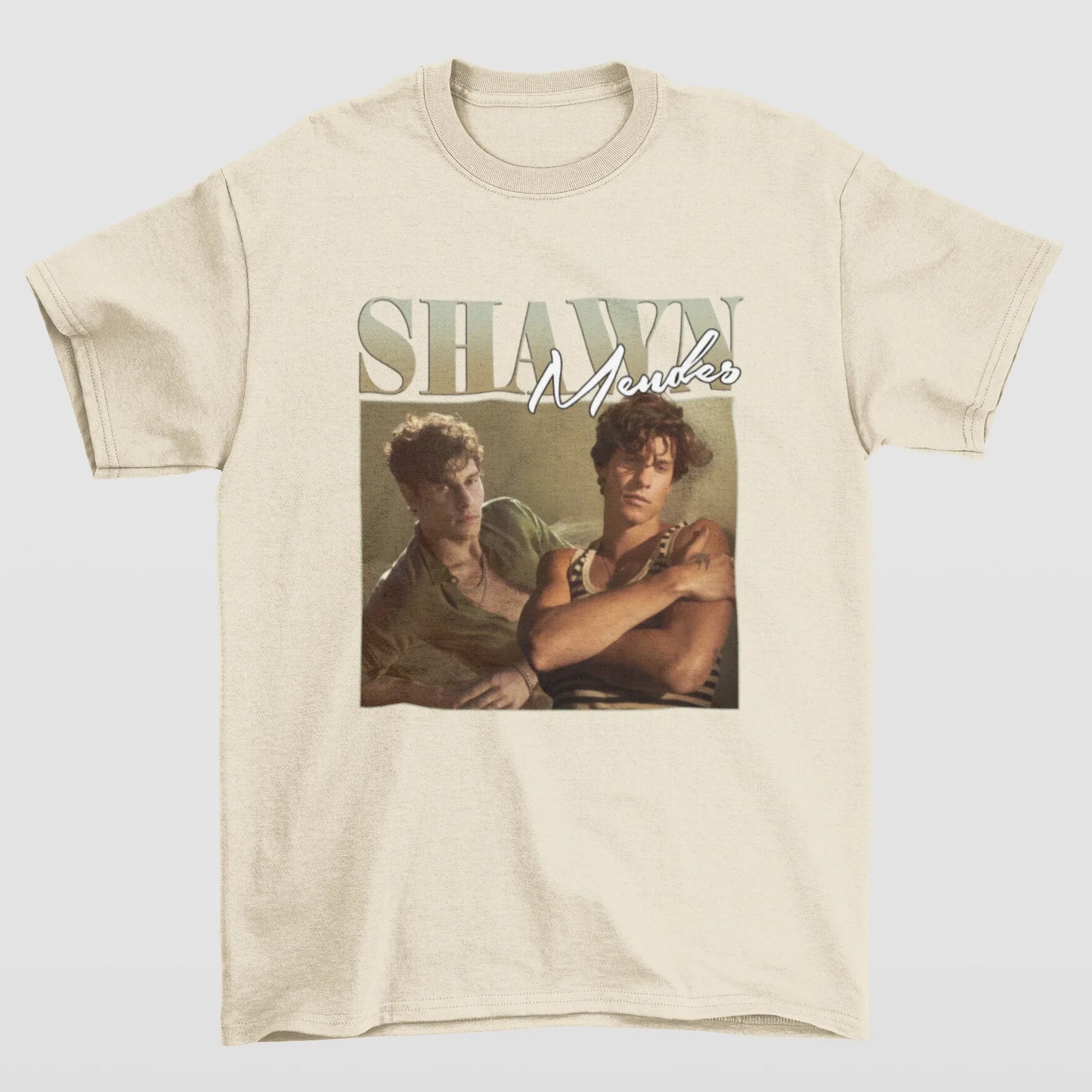 Camiseta Básica Shawn Mendes Collab