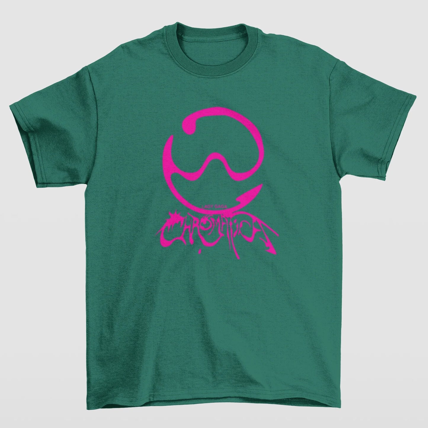 Camiseta Básica Lady Gaga Chromatica Graphic Design