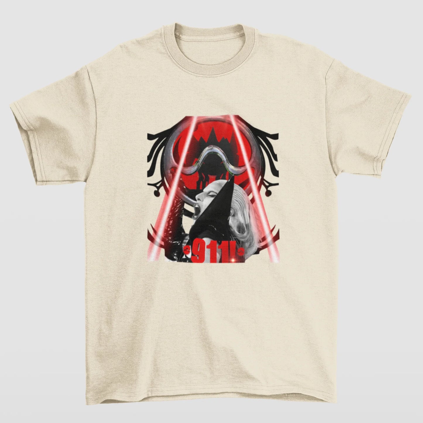 Camiseta Básica Lady Gaga 911