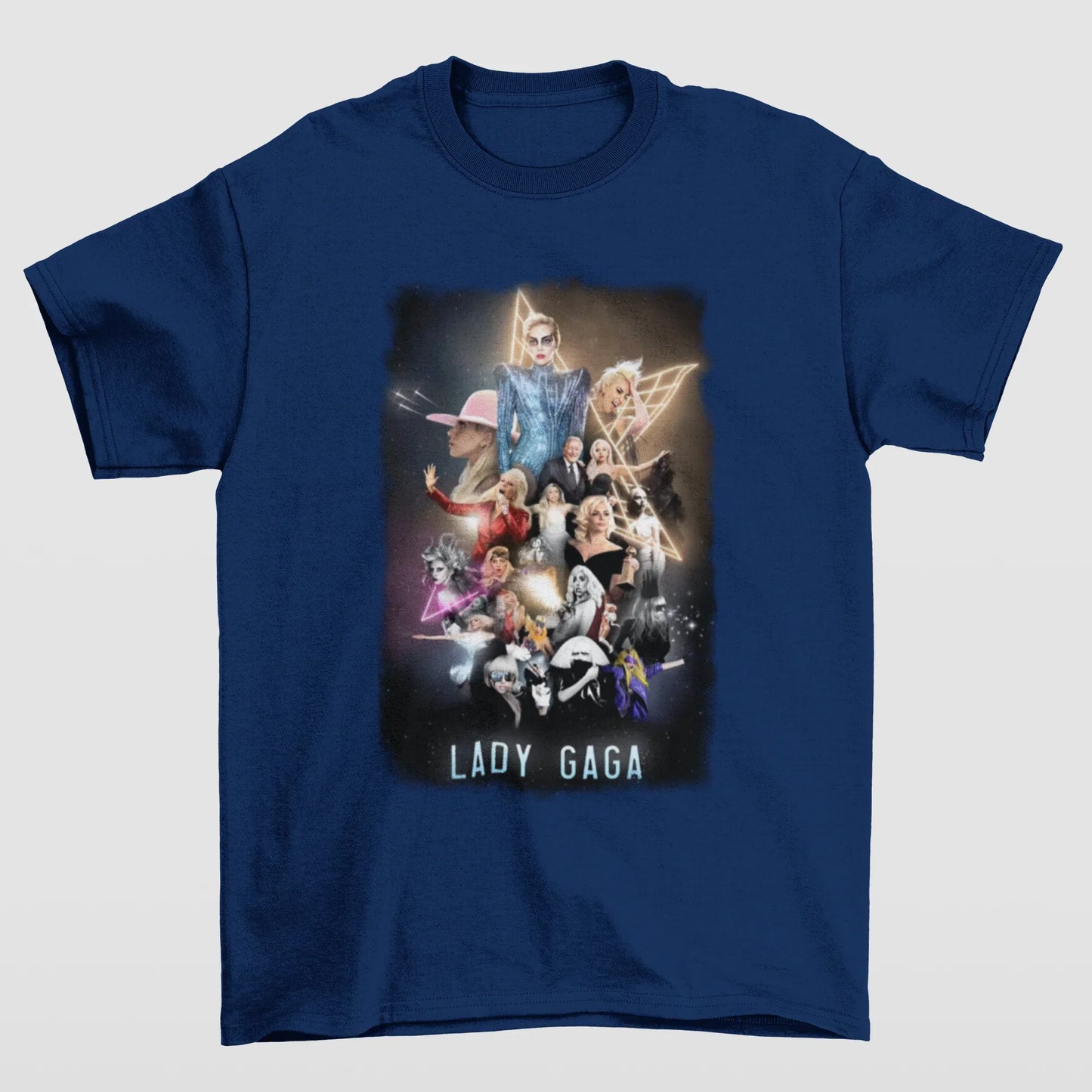 Camiseta Básica Lady Gaga Styles