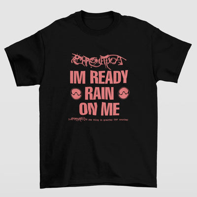 Camiseta Básica Lady Gaga I'm Ready Rain On Me