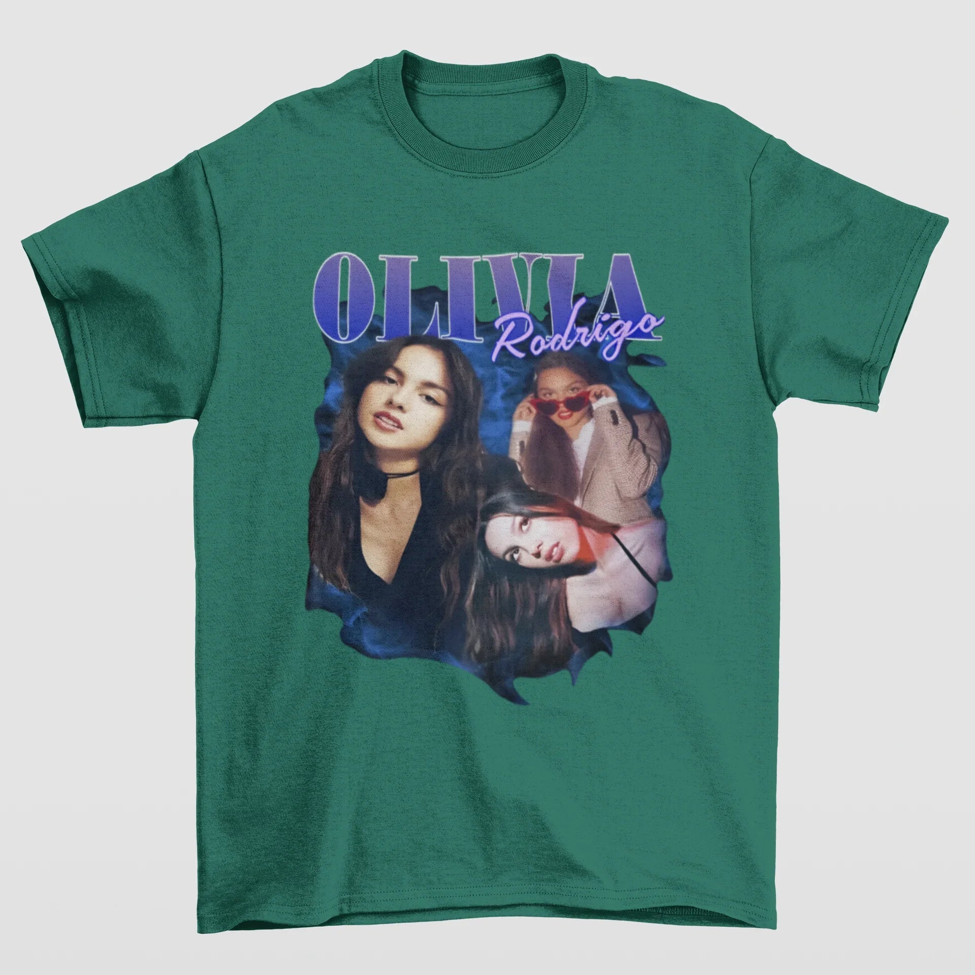 Camiseta Básica Olivia Rodrigo- verde