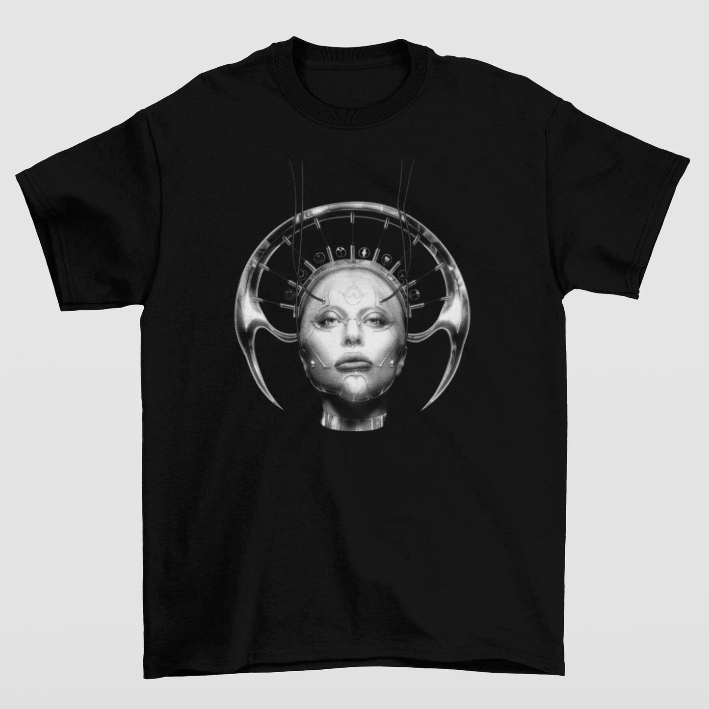 Camiseta Básica Lady Gaga LG Chromatica Design