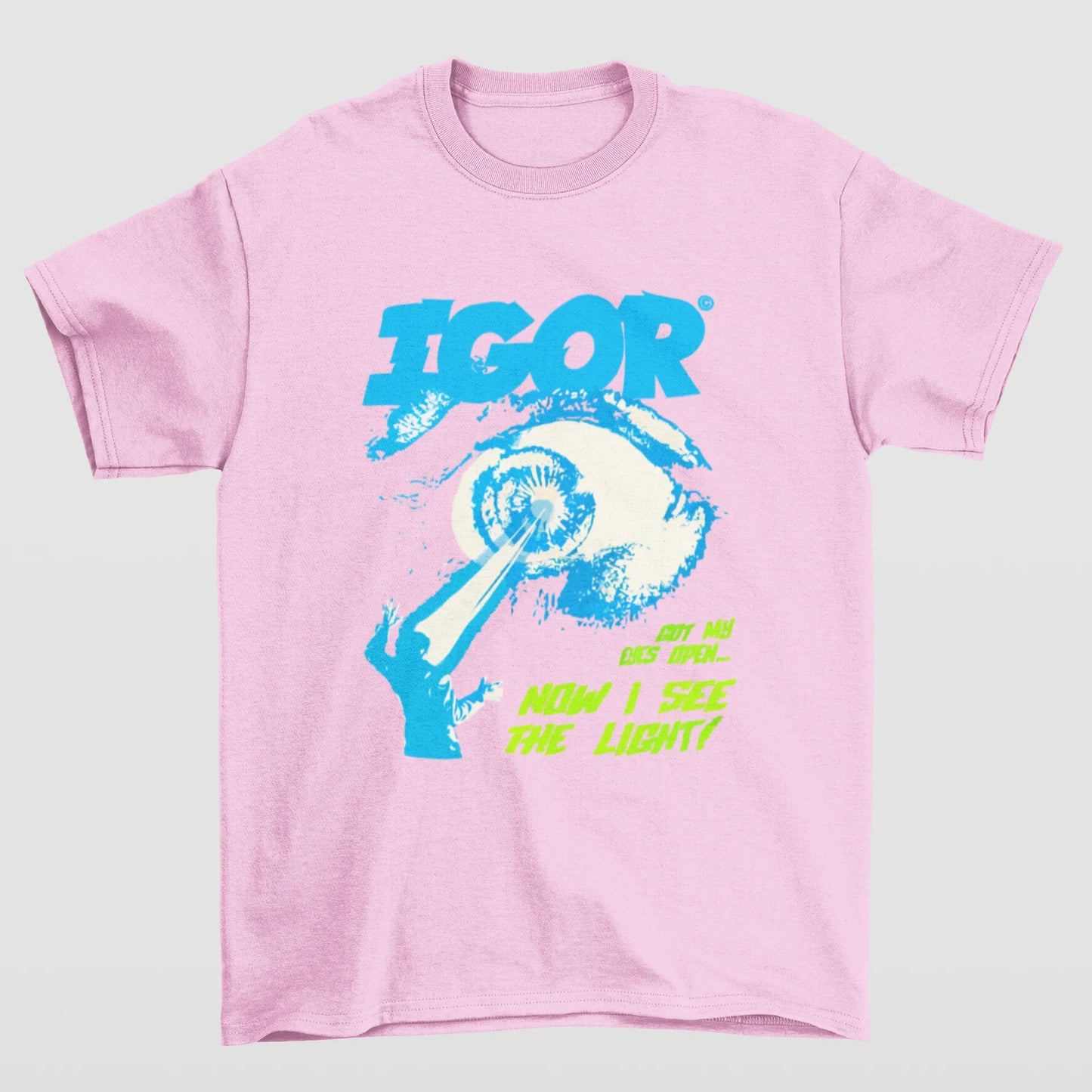 Camiseta Básica Tyler The Creator Igor Rapper- rosa bebe