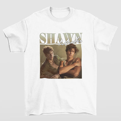 Camiseta Básica Shawn Mendes Collab