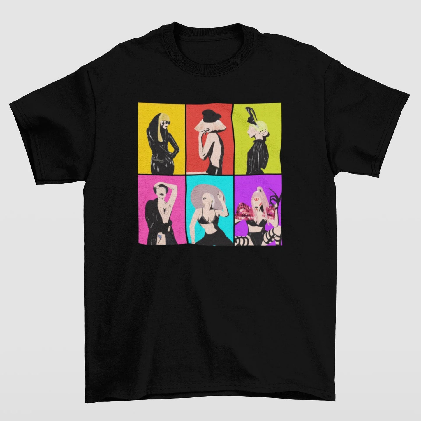Camiseta Básica Lady Gaga Album Inspired