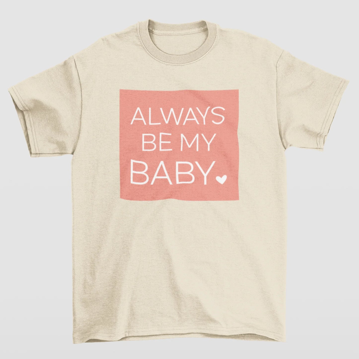 Camiseta Básica Mariah Carey Always Be My Baby- pérola