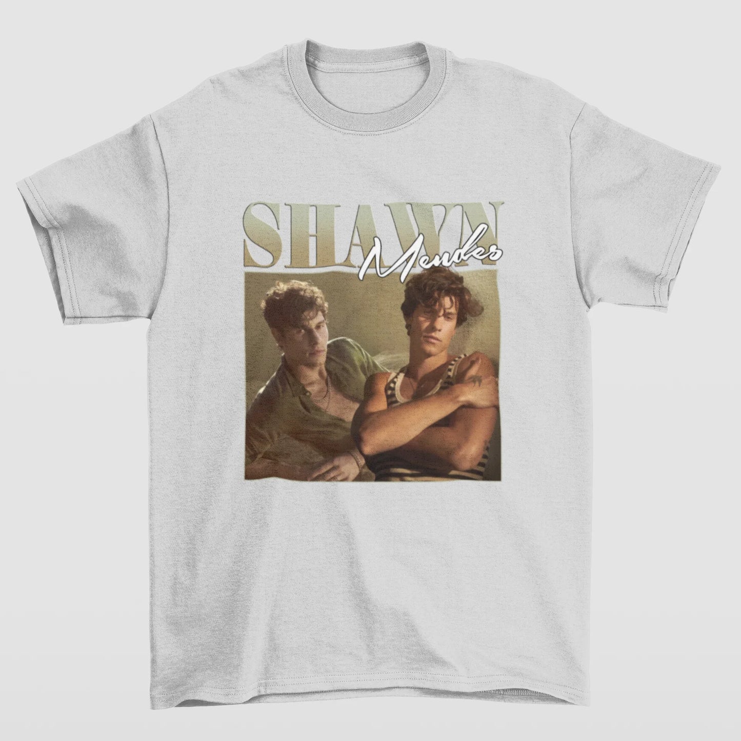 Camiseta Básica Shawn Mendes Collab