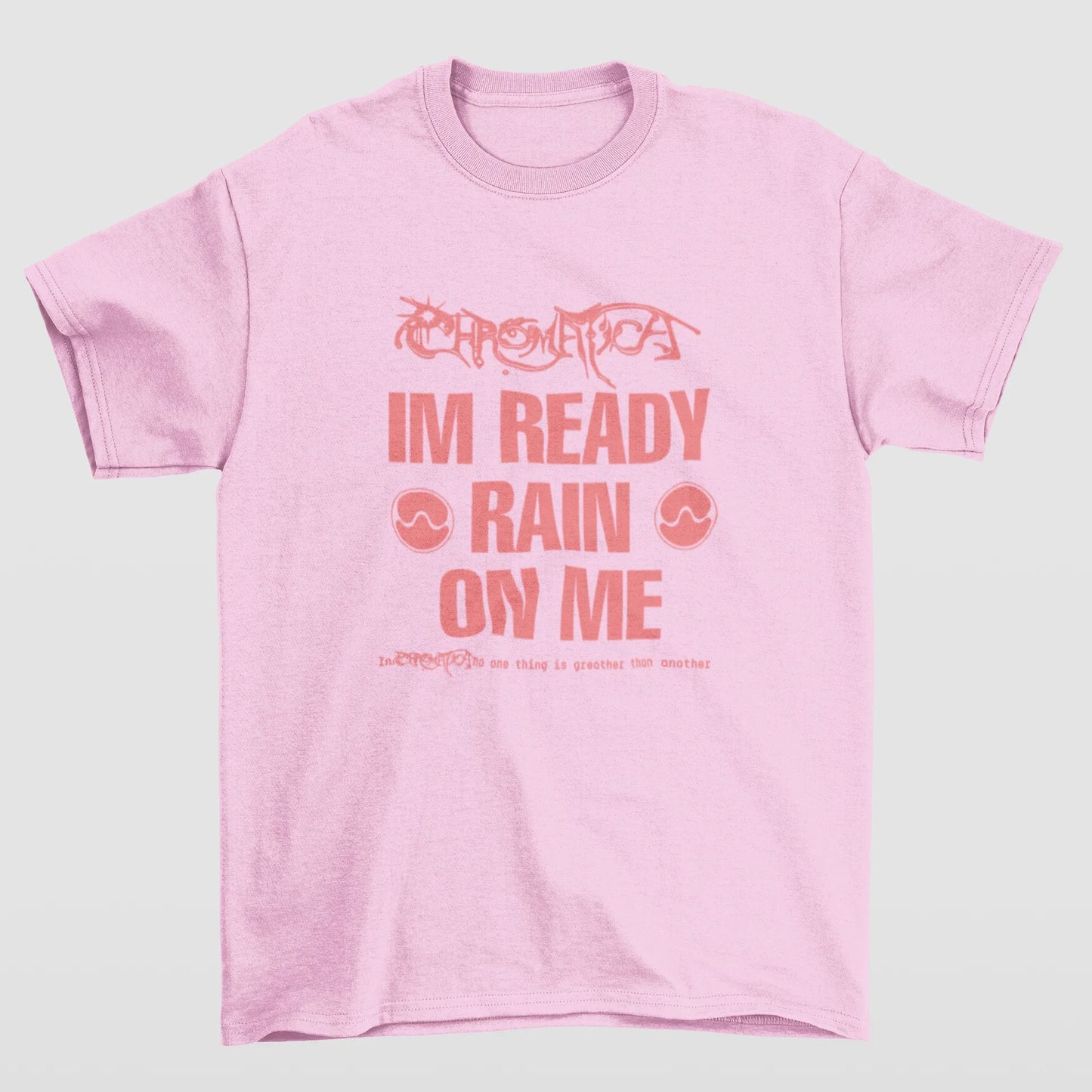 Camiseta Básica Lady Gaga I'm Ready Rain On Me
