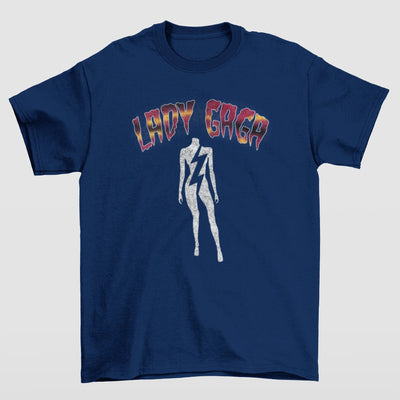 Camiseta Básica Lady Gaga Silhouette