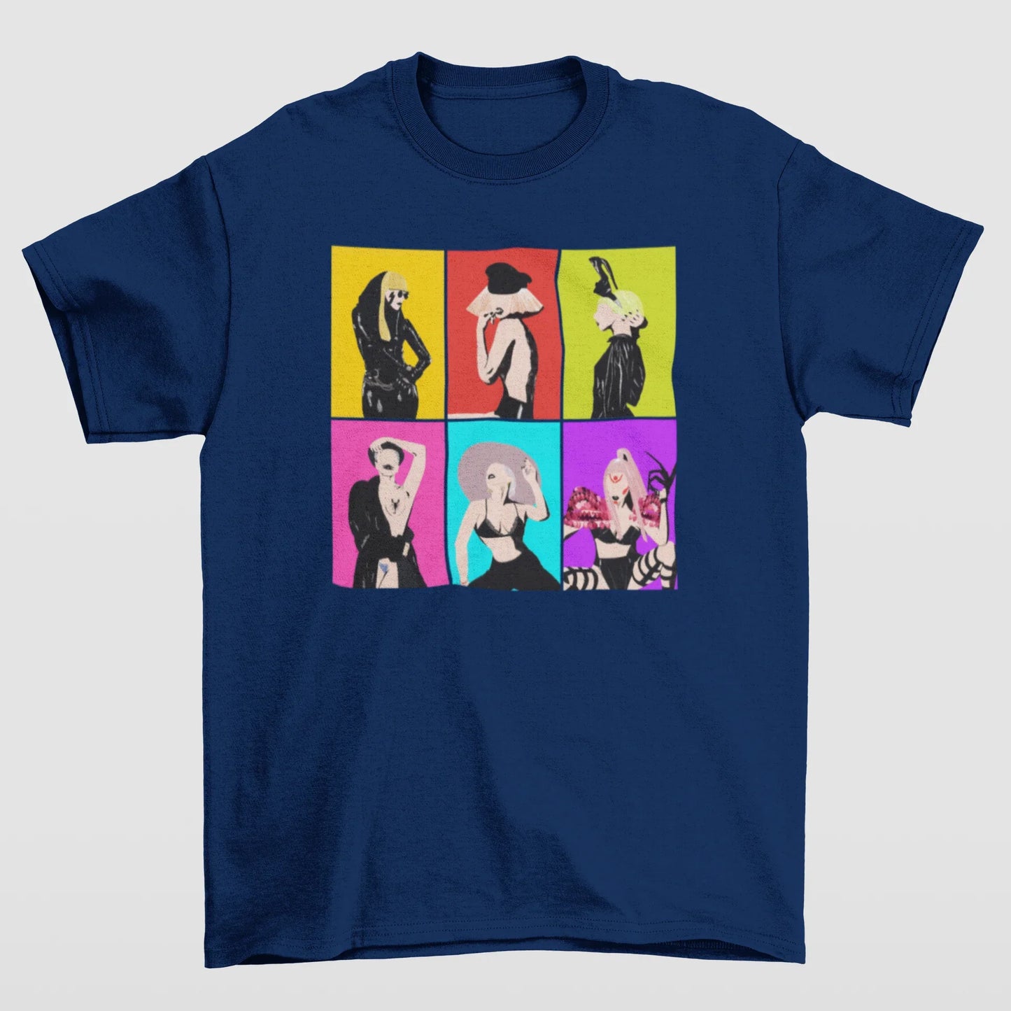 Camiseta Básica Lady Gaga Album Inspired