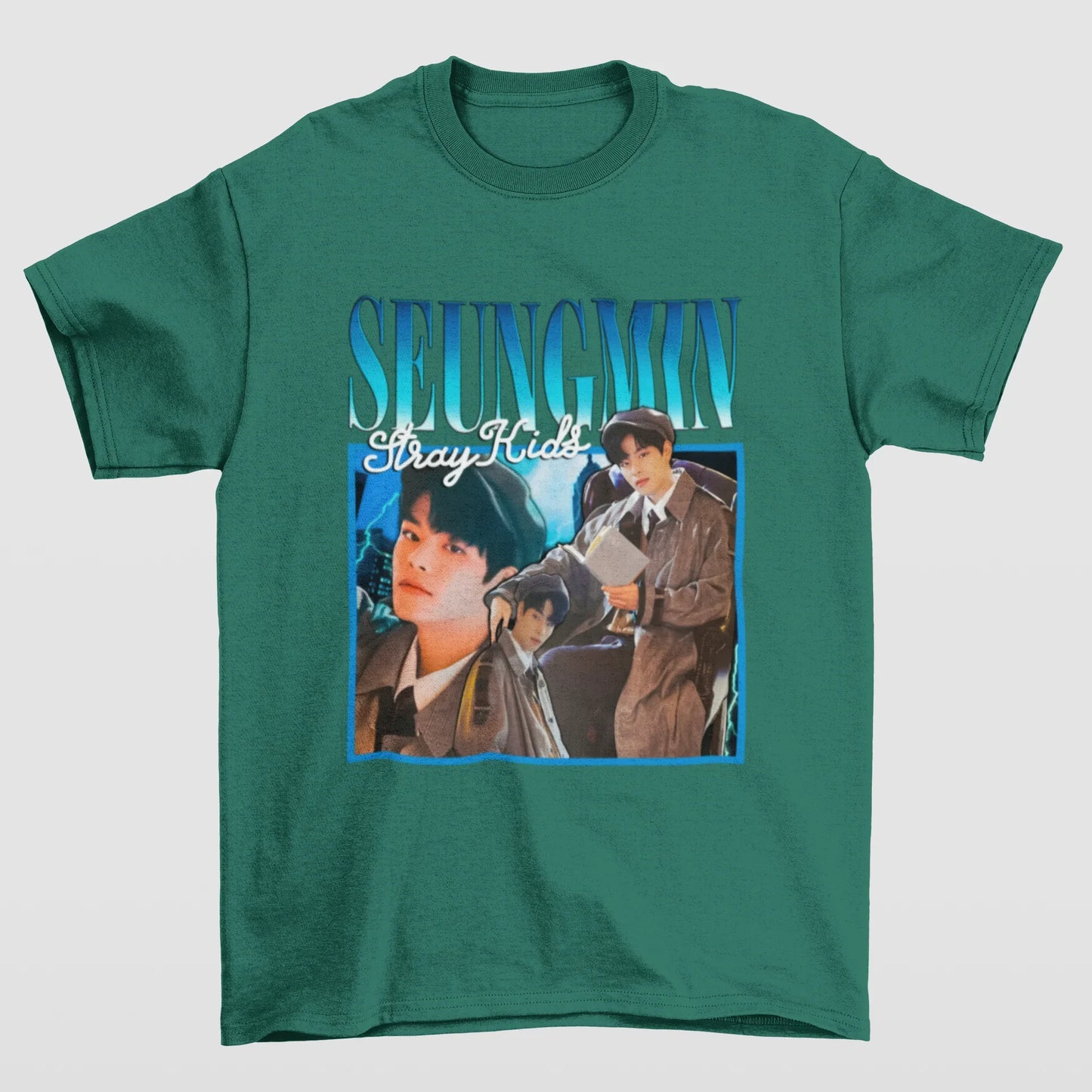 Camiseta Básica Stray Kids Seungmin Retro