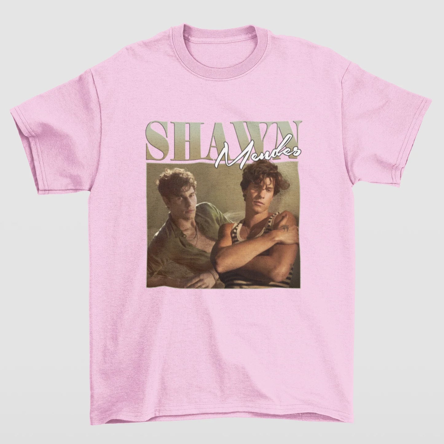 Camiseta Básica Shawn Mendes Collab