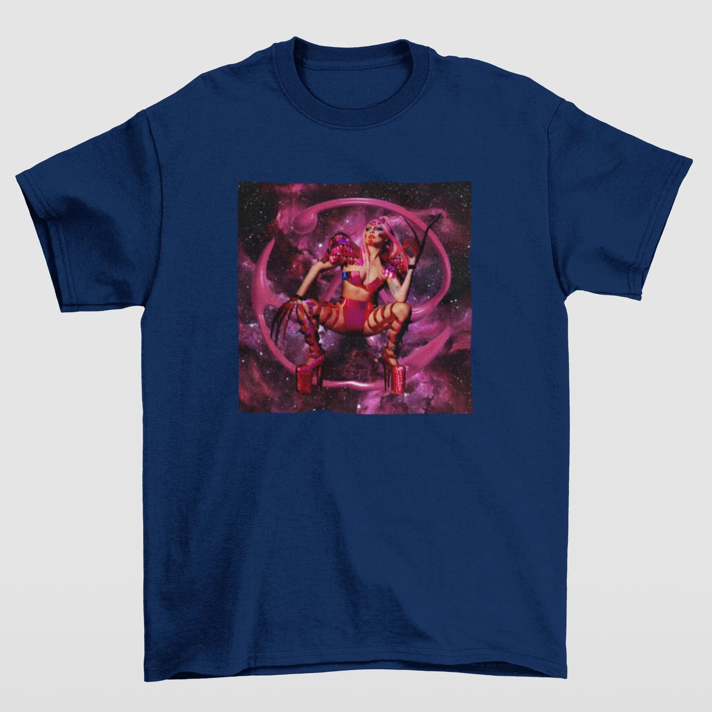 Camiseta Básica Lady Gaga Chromatica Era