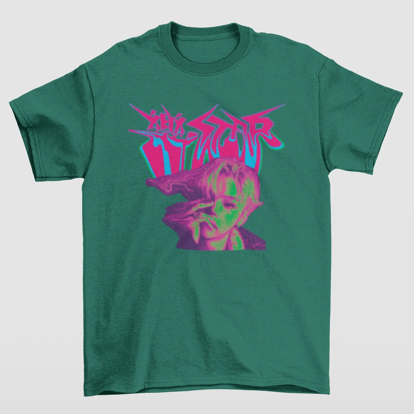 Camiseta Básica Stray Kids Rockstar Graphic