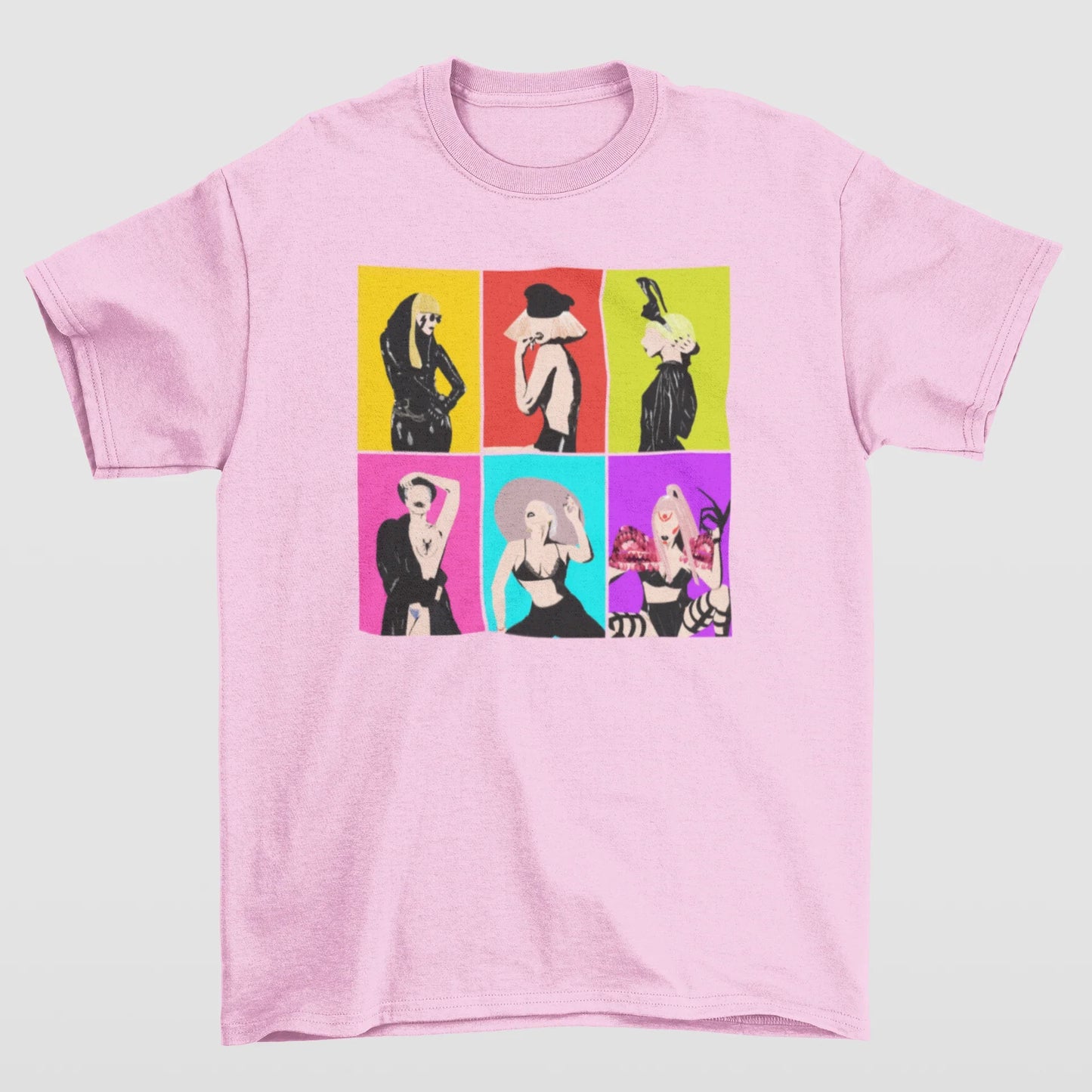Camiseta Básica Lady Gaga Album Inspired