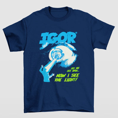 Camiseta Básica Tyler The Creator Igor Rapper- azul-marinho