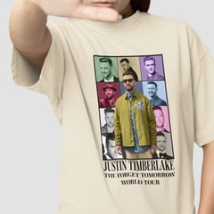 Camiseta Básica Justin Timberlake World Tour
