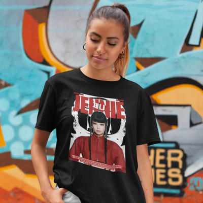 Camiseta Básica Jennie Ruby Red