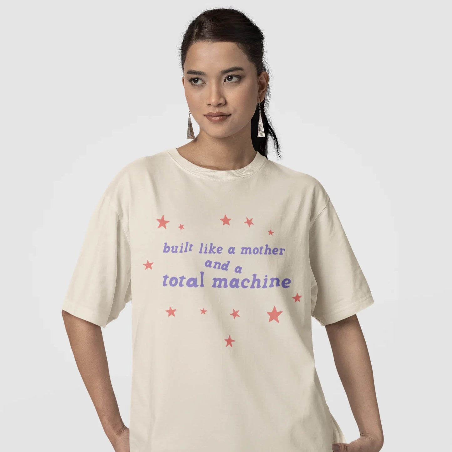 Camiseta Básica Olivia Rodrigo Total Machine- PÉROLA