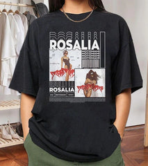 Camiseta Básica Rosalia Motomami Vintage