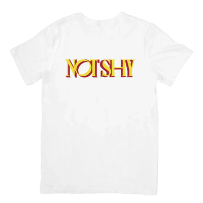 Camiseta Básica Itzy Not Shy - branco